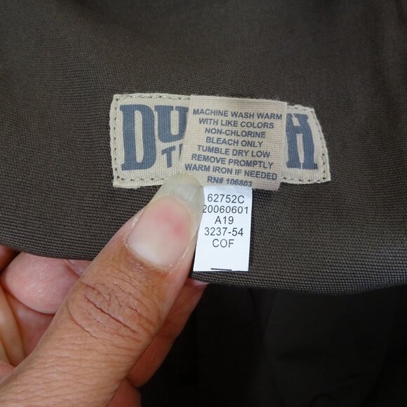 Duluth Trading Flex Fire Hose Jeans Mens Size 42 x30 Brown 5-Pocket Durable NWOT - Picture 7 of 12